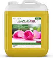 Kitama Aroma Massageöl Rose 5-Liter 5L I Pflegendes Körperöl für Massagen I Aroma-Öl für Massage, Thai-Massage & Spa