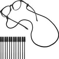 Brillenband,6 Stück Universal-Brillenbandhalter Ohne Schwanz Silikon Brillenkette Sonnenbrillenhalter Brillenschnur Band für Sport Sonnenbrillen Brille zum Umhängen Herren Damen