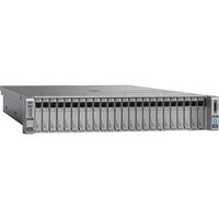 Cisco Barebone-System - 2U Rackmount - 2 x Prozessor-Support - DDR4 SDRAM Maximum RAM Support - 24 Total Memory Slots - 12Gb/s SAS RAID-Unterstützung, Serial ATA Steuerung - 24 2.5" Bay(s) - Processor Support (Xeon) - Gigabit-Ethernet - 2 USB 3.0 Port(s)