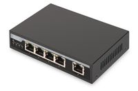DIGITUS Desktop Gigabit Ethernet PoE Switch 4-Port