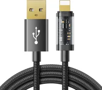 Joyroom USB kabel - Lightning Laden, Power Delivery 20 W, 1,2 m, černý (S-UL012A12)