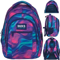 Derform BACKUP Schulrucksack mit drei Fächern FÜR EINEN BUNTEN TRAUM