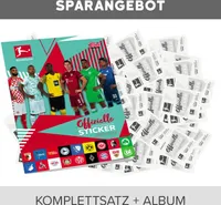 Topps Bundesliga Sammelsticker 2021/22 - Komplettsatz + Album