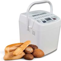 Starlyf® Bread Maker - Brotbackautomat, 14 Programme, für 750g Brot, Timer, Joghurt, Marmelade, Warmhalte - Funktion, 500 Watt
