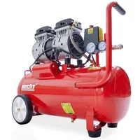 HECHT 2080 Flüster Kompressor | 24 Liter | 800W | 8bar | 150l/min | 66dB | Leise Silent