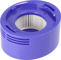 Staubsaugerfilter passend für Staubsauger Dyson SV10, SV11, V7, V8, 967478-01, HEPA Nachmotor Filter, Kunststoff / Mikrovlies
