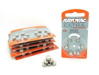 30 Hörgerätebatterien Typ 13 orange Rayovac Extra Advanced