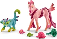 Schleich 41439 - Spielzeugfigur - Regenbogentier-Duo