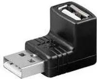 Microconnect USBAMAFA USB A USB A černý kabelové rozhraní/adaptér (USBAMAFA)
