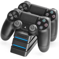 PS4 Ladestation TWIN:Charge 4 black Snakebyte