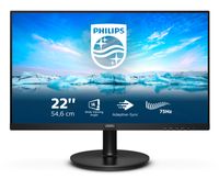 Philips V Line 222V8LA/00 54,6 cm (21.5") PC-Flachbildschirm 1920 x 1080 Pixel Full HD LCD Schwarz