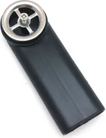 TG-Kunststoffe Spülenüberlauf UU001002 mit runder Blende / Überlauf / Überlaufanschluss / Ersatzteil