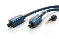 Clicktronic Opto Kabel Set - Störungsfreie Signalübertragung  - 10m - optisches Digitalaudiokabel mit 3,5mm Adapter