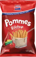 XOX chipsy snack s příchutí kečupu křupavé rajče lahodné 25g