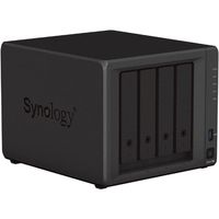 Synology DiskStation DS923+, NAS, Tower, AMD Ryzen, R1600, Schwarz