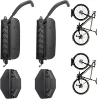 Fahrradhalter 2er-Pack – Schwenkbare Wandhalterung für Fahrräder, ideal für die Garage. Platzsparende Montage für Straßenräder und andere Fahrräder.