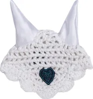 HKM Turnierset Cuddle Pony WEIß/DUNKELBLAU