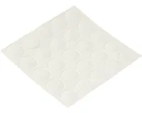 Krytka samolepiaca 14 mm 25 ks biela