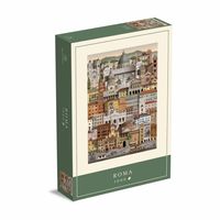 Martin Schwartz Puzzle Rom / Roma, Städtepuzzle Italien, 50 x 70 cm, 1000 Teile, MS0619