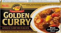 S&B GOLDEN CURRY Japanisches Curry Mix in Würfel SCHARF 220g | Japanese Curry HOT