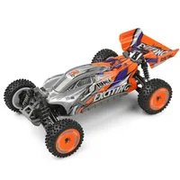 Wltoys 124010 RTR 1:12 4WD RC Auto 55 km/h 2,4G Off-Road Klettern Ferngesteuerte Truck Fahrzeuge Modelle Spielzeug, Orange