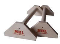 Liegestützgriffe Multifunktionale Parallettes aus Holz Street Workout MBL 25cm