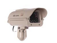 Kamera Dummy LED Überwachung Attrappe Alarmanlage Fake CCTV Camera Solar Panel