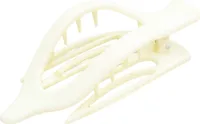 Haarspange für Damen, Blattform, rutschfeste Zähne, Haarnadel, Hinterkopf, Haarhalter, leicht zu tragendes Haar-Accessoire