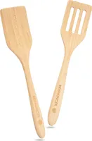 REISHUNGER Bambus Pfannenwender 2er Set, Küchenhelfer, 32cm