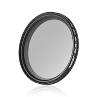 ZOMEI 55mm Ultra Slim variabler Fader ND2-400 ND-Filter mit neutraler Dichte Einstellbarer ND2 ND4 ND8 ND16 ND32 bis ND400 Ersatz fuer  18-55mm 55-200mm 55-250mm Objektiv