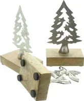 Weihnachtsdeko "Tannen & Rentier", 3er Set