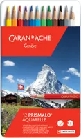 CARAN D'ACHE Buntstifte PRISMALO 12er Metalletui