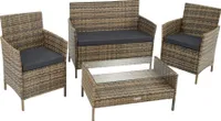 Rattan Sitzgruppe Madeira für 4 Personen