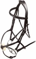 Velociti - Grackle-Zaumzeug, Leder ER1049 (Cob) (Braun)