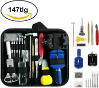 Melario 147tlg Uhrenwerkzeug Set Uhrmacherwerkzeug Uhr Werkzeug Gehäuseöffner Reparatur