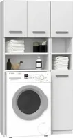 Waschmaschinenschrank Badschrank Badregal weiss