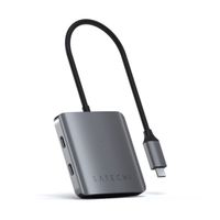 Satechi Aluminum 4 Port USB-C Hub - space gray