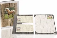 Rössler Papier - Bonnie- Briefpap.pack 10/10 - 165x235/90x177