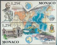 Briefmarken Monaco 2003 Mi 2645-2646 Paar (kompl.Ausg.) postfrisch 100 Jahre GEBCO