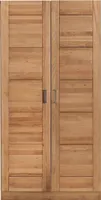 Kleiderschrank Türen Holz Kernbuche-massiv natur geölt 2-türig Tollo 2