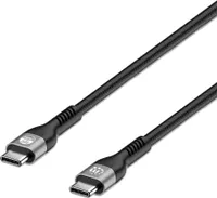 MANHATTAN USB2.0 USB-C Kabel Stecker/Stecker 240W 2m schwarz