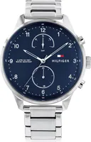 Tommy Hilfiger 1791575 Herren-Armbanduhr, Edelstahl-Gehäuse, Metall-Armband
