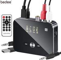 Bluetooth Transmitter Receiver FM Transmitter, 3-in-1 5.0 Audio Bluetooth Adapter Stereoanlage Bluetooth Sender Empfänger Klinke 3,5mm AUX RCA Optischer für PC/TV/Auto