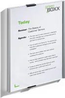 Durable Info Sign - Acryl - Aluminium - Silber - 210 mm - 297 mm