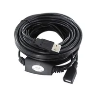 CSL Verlängerungskabel, 2.0, USB Typ A (500 cm), aktives Repeater Kabel /  Verlängerung mit Signalverstärkung - 5m