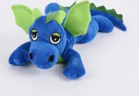 Habibi Plush - Classics Glücksdrache royalblau - Wärmekissen