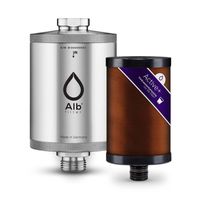 Alb Trinkwasserfilter Active Plus+, Trinkwasserfilter-Untertisch Edelstahl