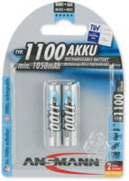 ANSMANN NiMH dobíjacia batéria Premium Micro AAA 1 100 mAh v blistri po 2 kusoch