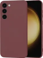 Techsuit Soft Flex Back Cover Hülle für Samsung Galaxy S23 Plus - Pflaumenrot