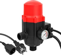 EINFEBEN Pumpensteuerung Gartenbewässerung Zubehör Druckschalter Tiefbrunnen Pumpenschalter Hauswasserwerk Automatik mit Kabel